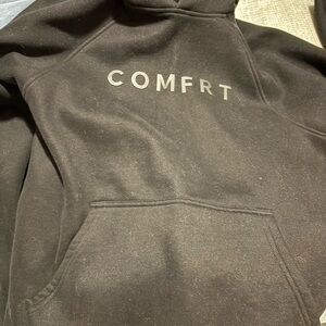 COMFRT Black Hoodie